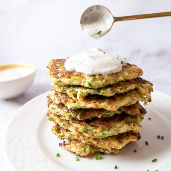 Easy Zucchini Fritters