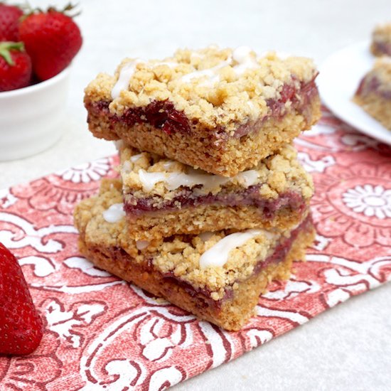 Strawberry Rhubarb Bars