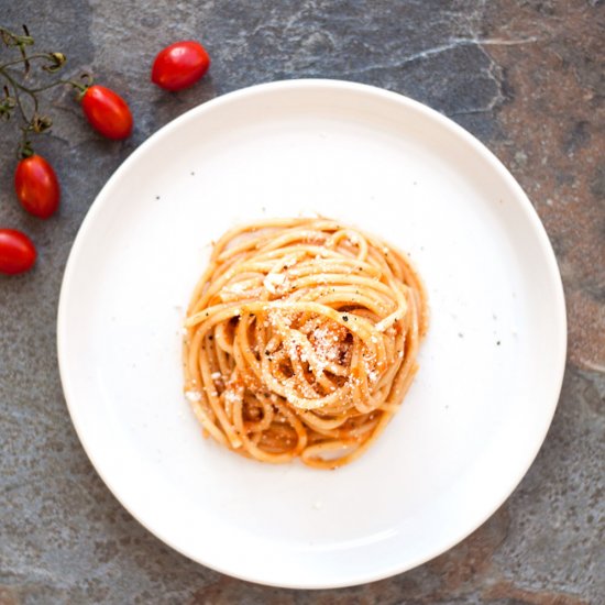 Creamy Tomato and Mascarpone Pasta