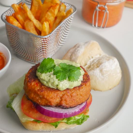 Peri Peri Chicken Burgers