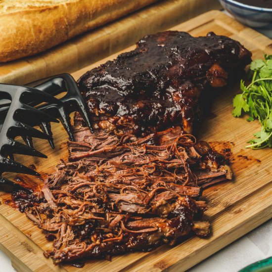 Slow Cooked BBQ Beef Brisket