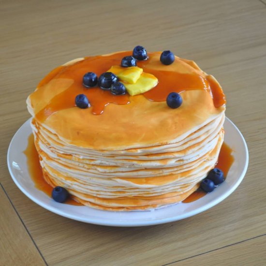 Cake! Pancake stack cake!