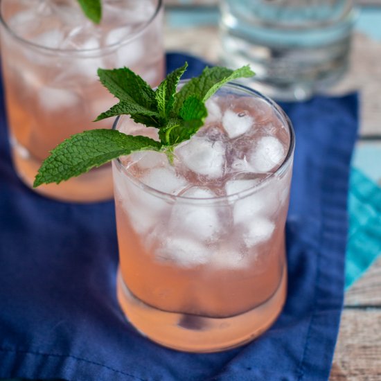 Strawberry Cucumber Vodka Gimlet