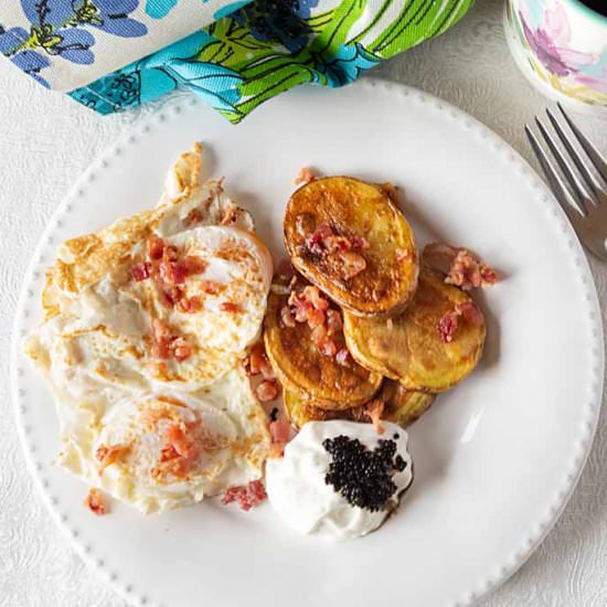 Fried Potato Steaks