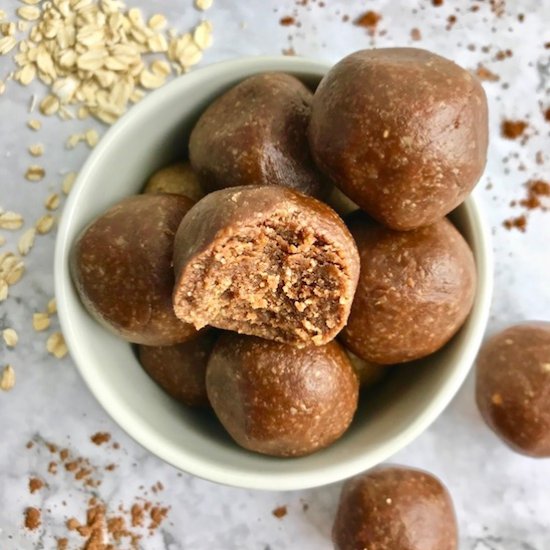 Peanut Butter Cookie Dough Balls