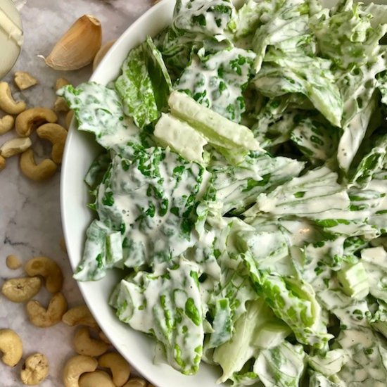 Cashew Caesar Salad Dressing