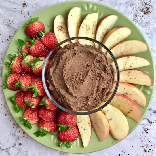 Chocolate Peanut Butter Hummus