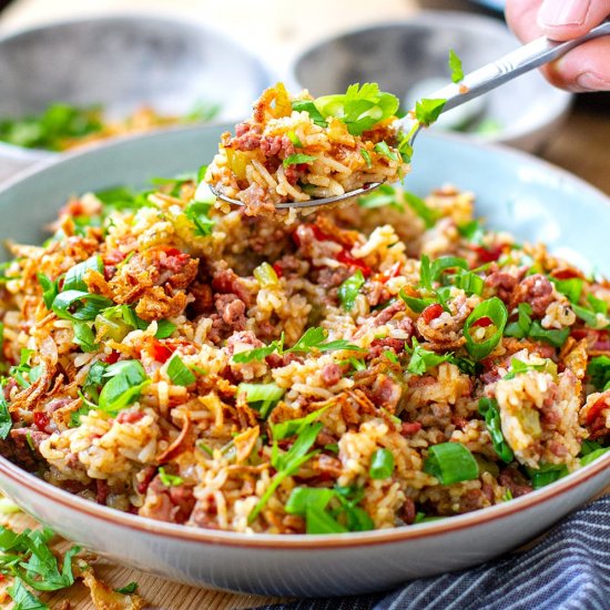 Instant Pot Dirty Rice