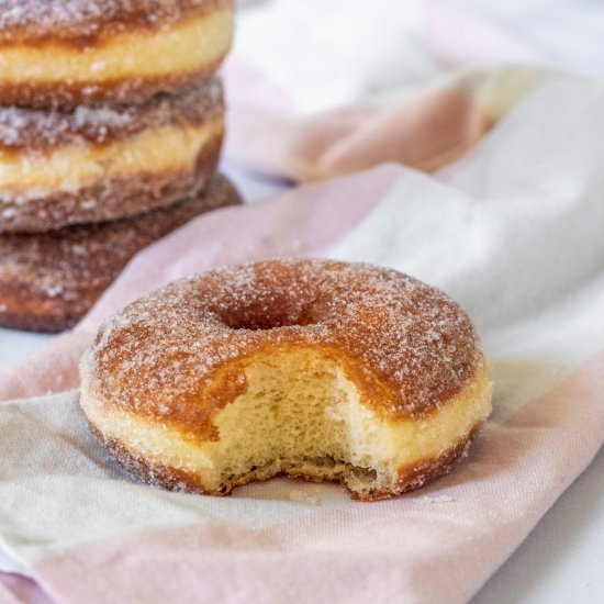 Simple Sugar Tossed Doughnuts