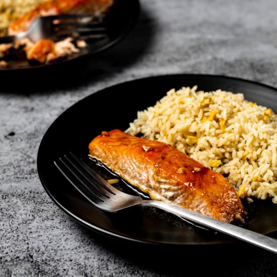 Maple-Glazed Salmon