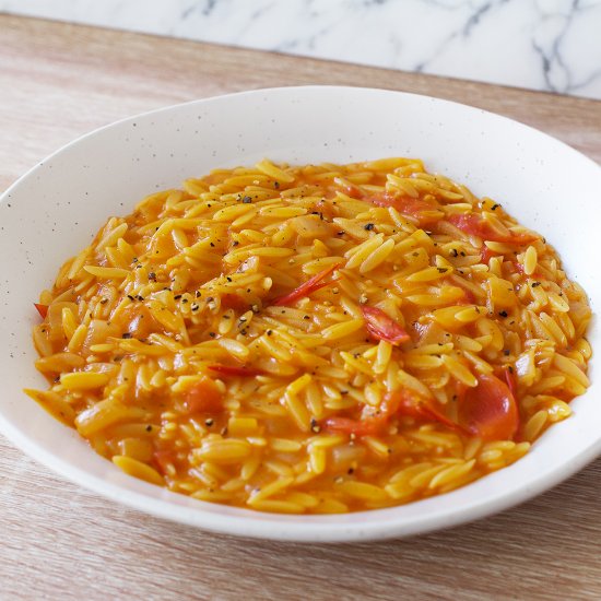 Cherry Tomato Orzotto Pasta