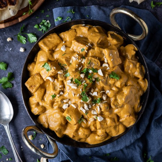 Vegan Mushroom & Tofu Korma