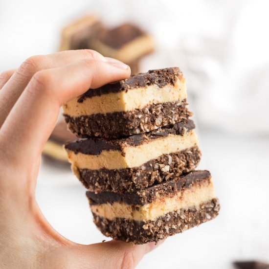 Keto Nanaimo bars