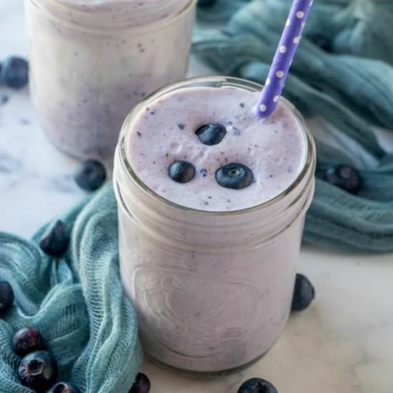 Blueberry Milkshake