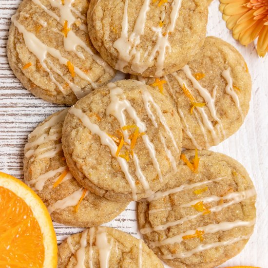 Vegan Orange Cardamom Cookies