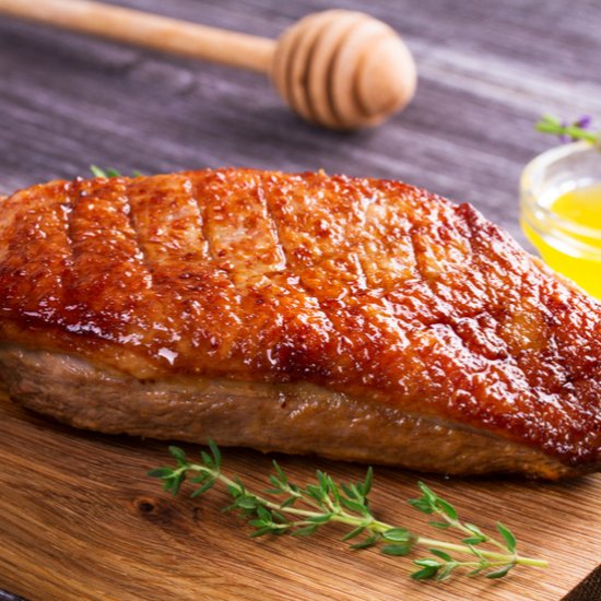 Glazed Duck Breast | Honey and Soy