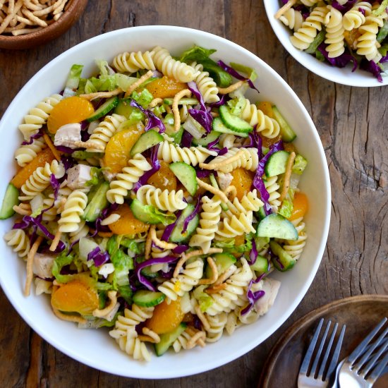 Chinese Chicken Pasta Salad