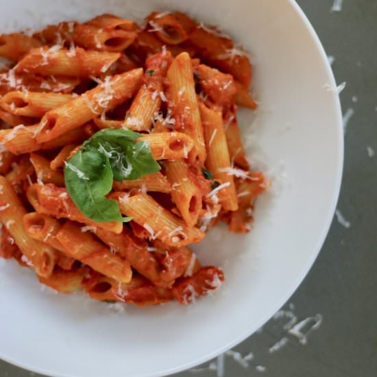 Spicy Vodka Sauce Penne