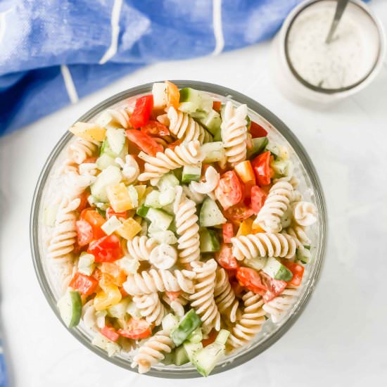 Dill Pasta Salad {Gluten Free}