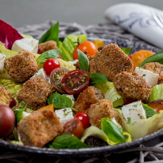 eggplant parm salad