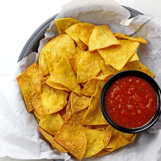 Air Fryer Tortilla Chips