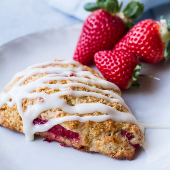 Strawberry Scones