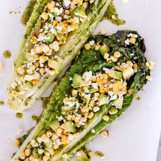 Grilled Romaine Mexican Salad