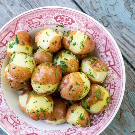 Buttered Parsley Potatoes