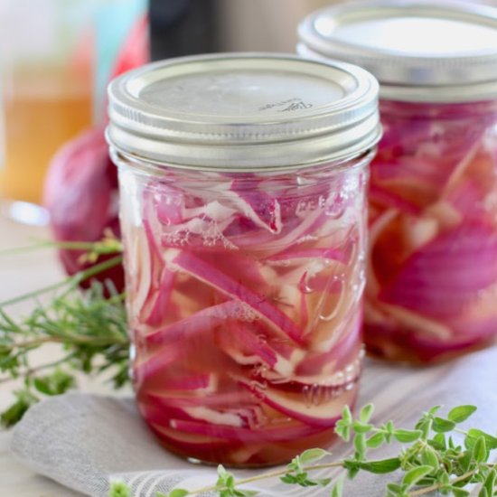 Quick Pickled Onions