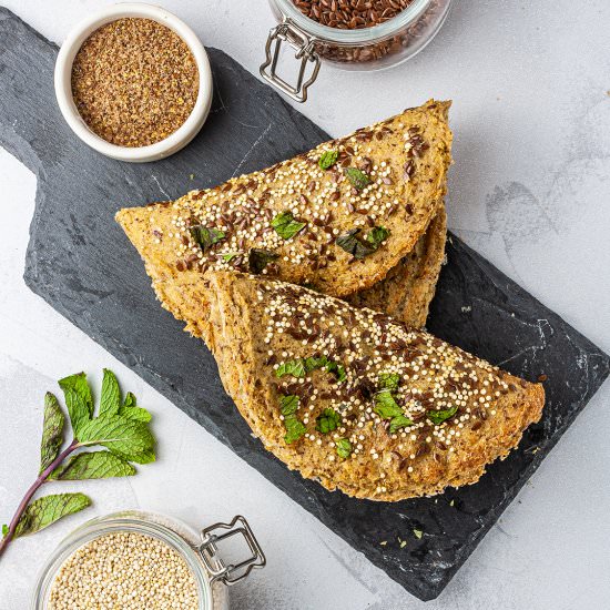 Gluten-Free Quinoa Flatbread