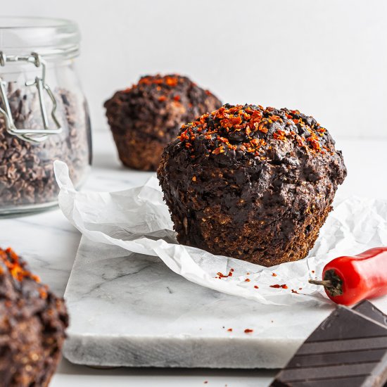 Chilli Chocolate Muffins