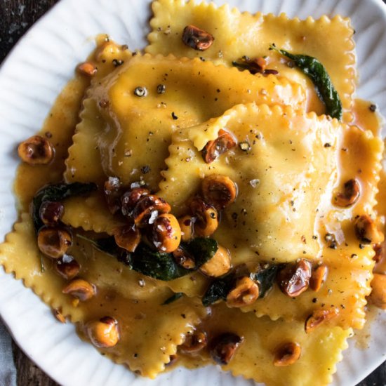 Butternut Squash Ravioli