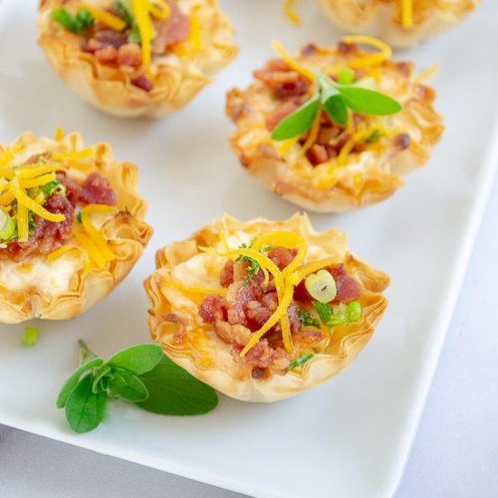 Bacon Cheese Cups