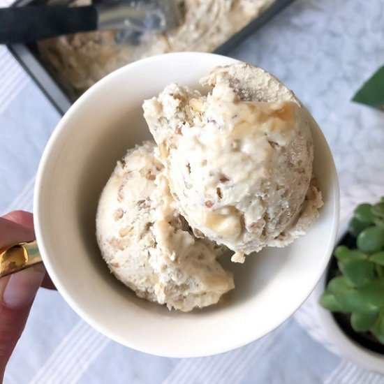 Vegan Maple Walnut Ice Cream