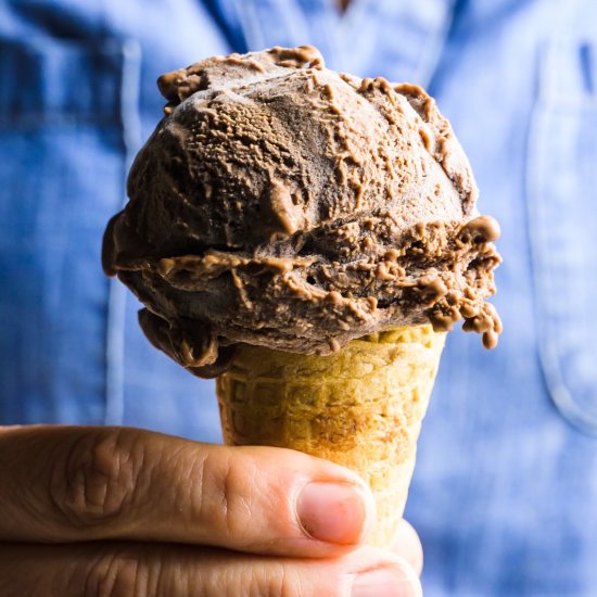 Easy Vegan Chocolate Ice Cream