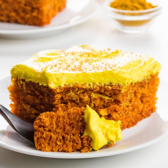 Delicious Orange Turmeric Cake