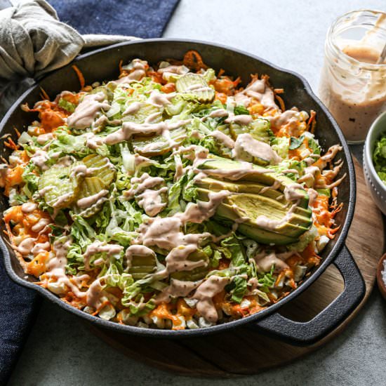 Gluten Free Cheeseburger Casserole