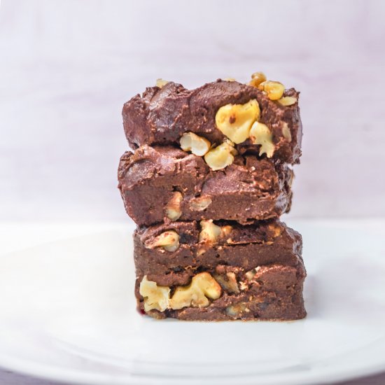 Raw vegan brownies