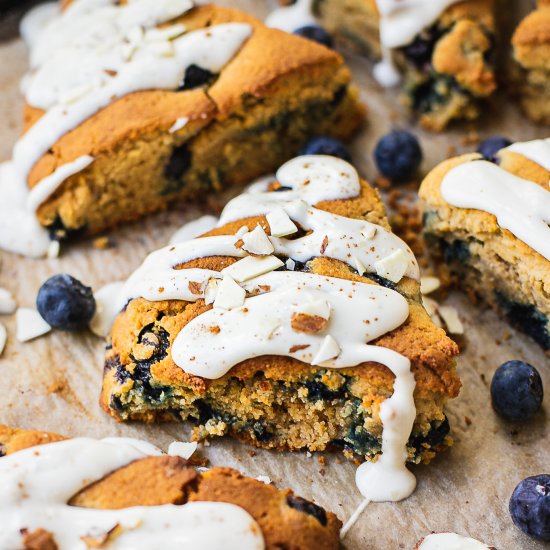 Healthy Blueberry Scones