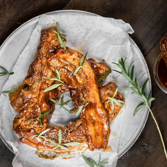 Slow Cooker BBQ Ribs