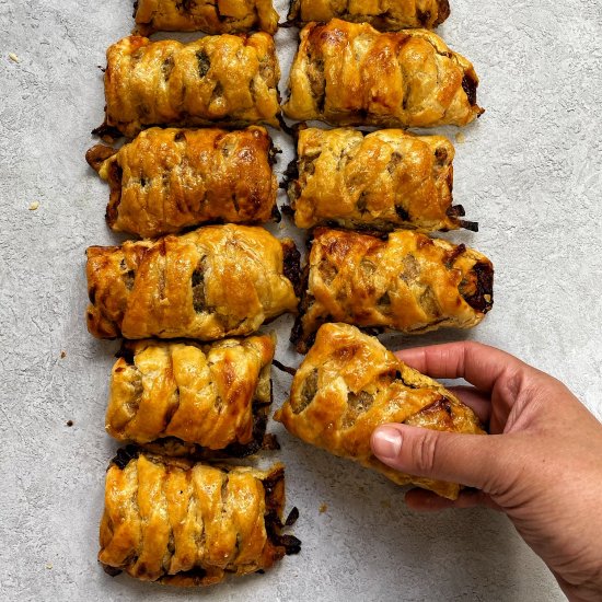 Plaited Sausage Rolls