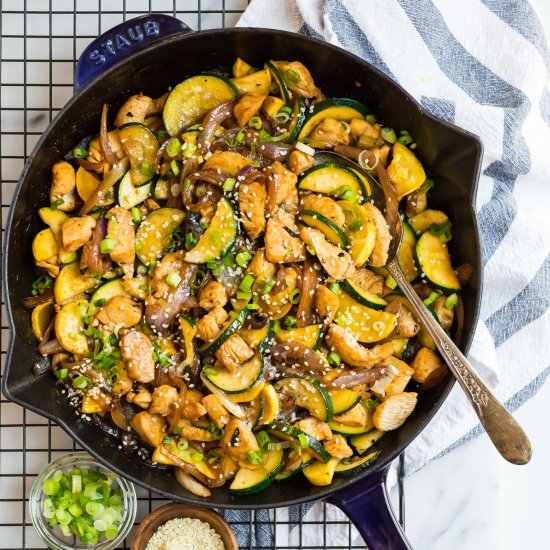 Zucchini Stir Fry