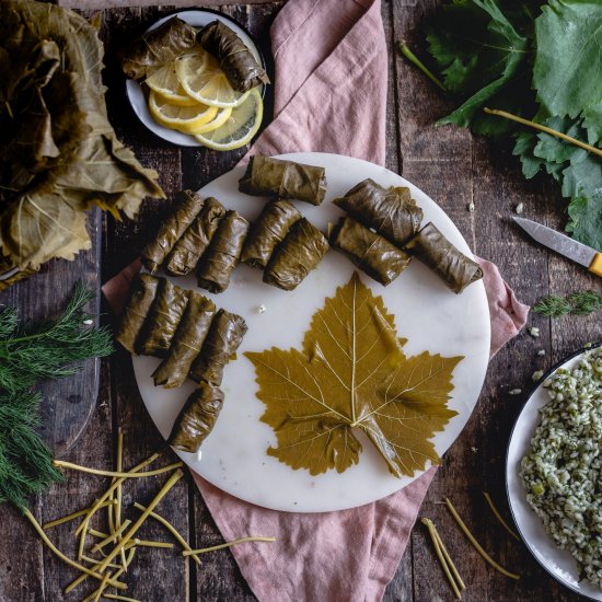 Stuffed vine leaves