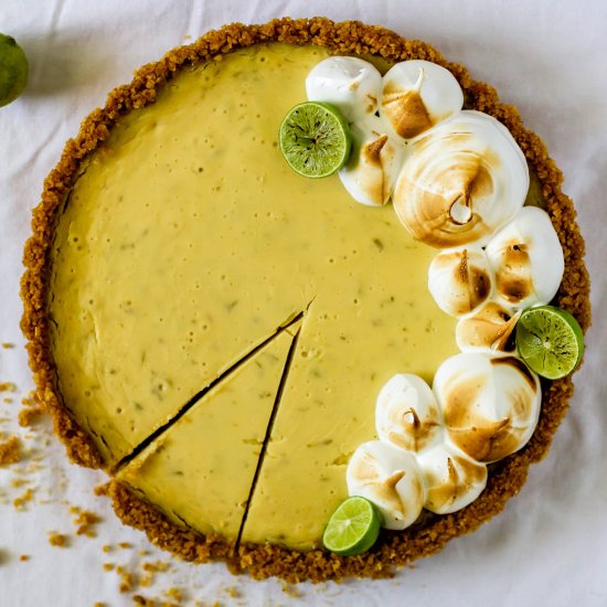 Key Lime Pie with Potato Chip Crust