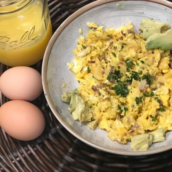 Migas (Tex Mex Eggs)