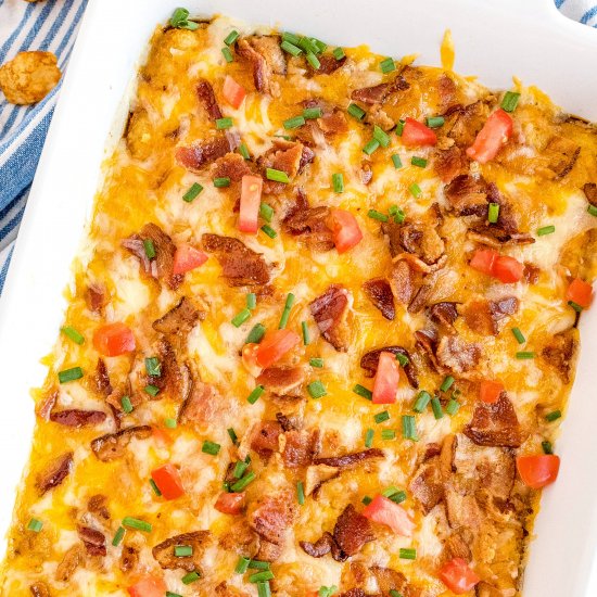 Tater Tot Breakfast Casserole