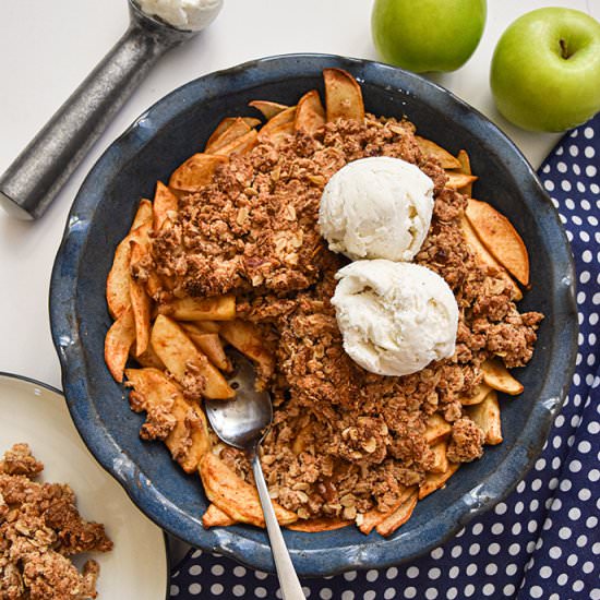 Healthy Apple Crisp