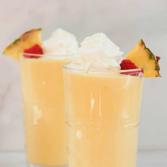 Peach Pineapple Milkshake