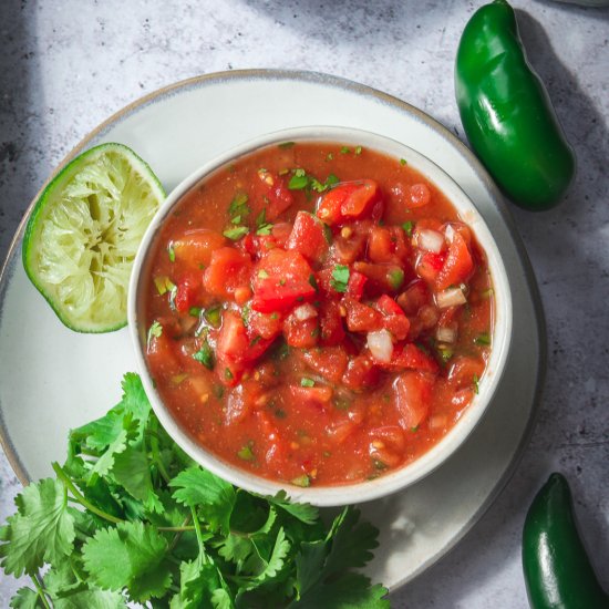 Easy Homemade Salsa