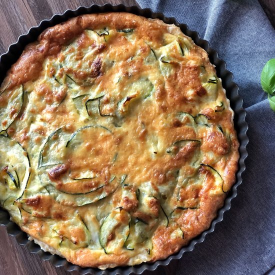 Zucchini tart